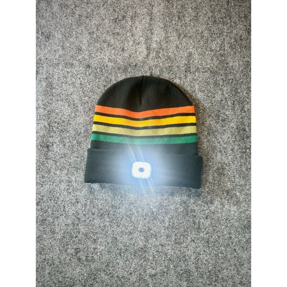 NWOT Night Scope LED Beanie Hat 3 Mode Light Winter Outdoor Camping Work Warm - Picture 4 of 5